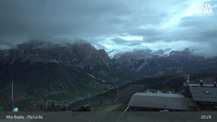 Archiv Foto Webcam La Villa - Piz La Ila