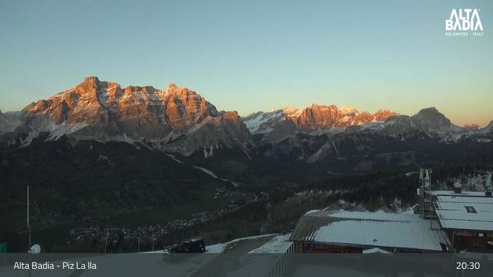 Archiv Foto Webcam La Villa - Piz La Ila