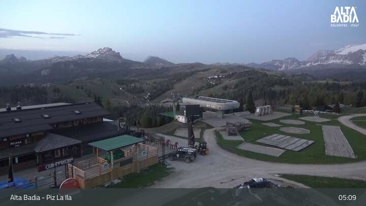Archiv Foto Webcam La Villa - Piz La Ila