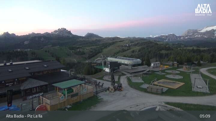 Archiv Foto Webcam La Villa - Piz La Ila