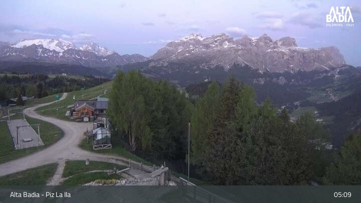 Archiv Foto Webcam La Villa - Piz La Ila