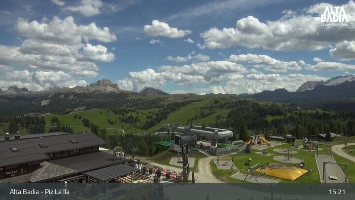 Archiv Foto Webcam La Villa - Piz La Ila