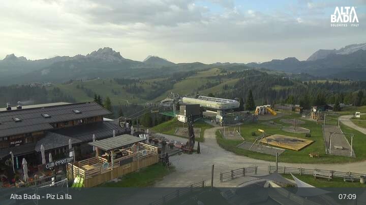 Archiv Foto Webcam La Villa - Piz La Ila