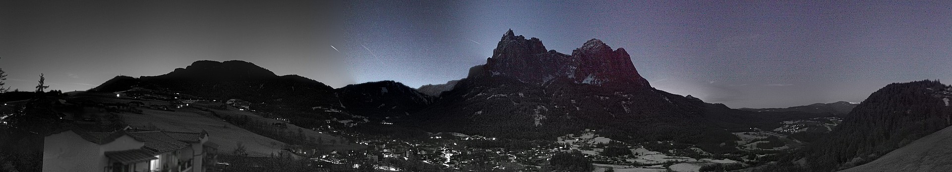 Archived image Webcam Municipality Seis am Schlern