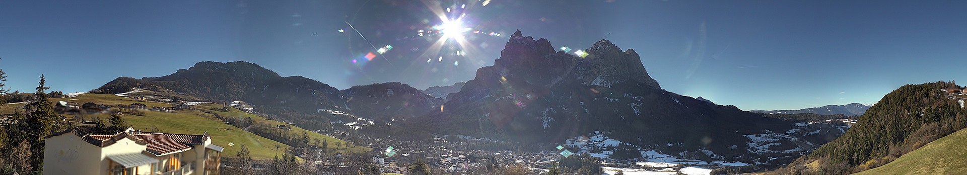 Archived image Webcam Municipality Seis am Schlern