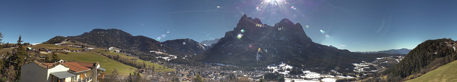 Archived image Webcam Municipality Seis am Schlern