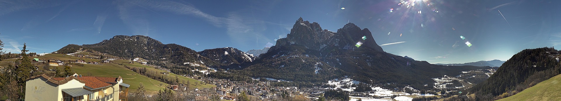 Archived image Webcam Municipality Seis am Schlern