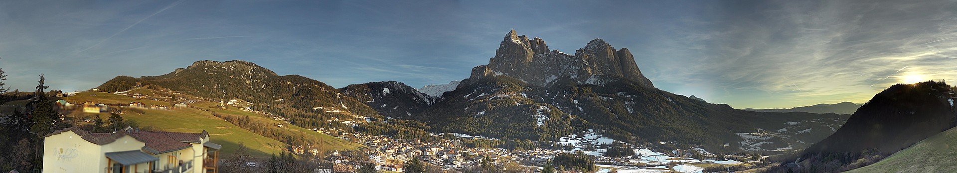 Archived image Webcam Municipality Seis am Schlern