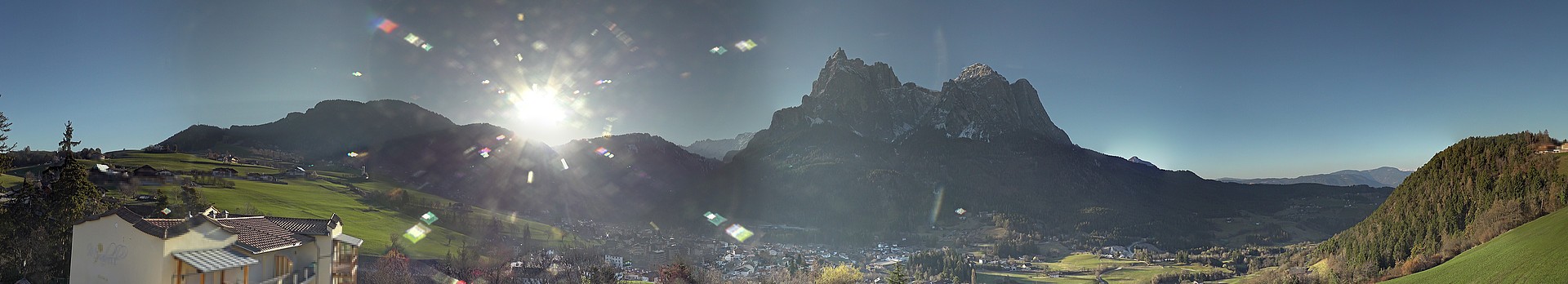 Archived image Webcam Municipality Seis am Schlern