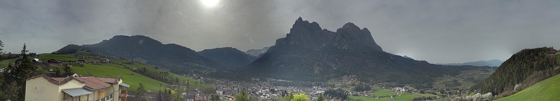 Archived image Webcam Municipality Seis am Schlern