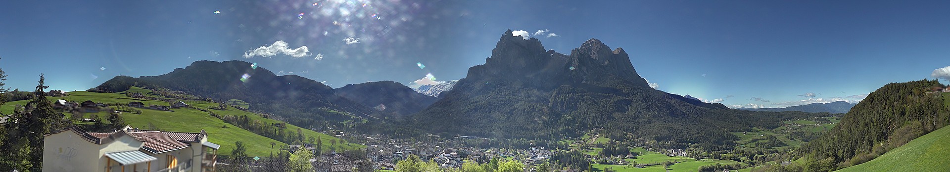 Archived image Webcam Municipality Seis am Schlern