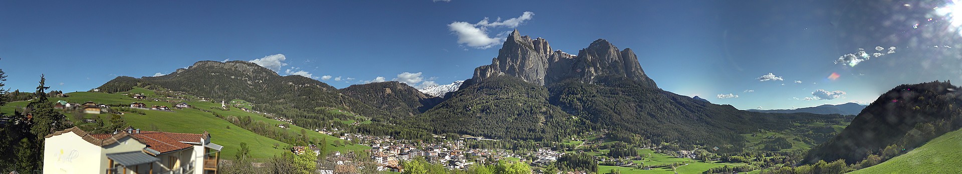 Archived image Webcam Municipality Seis am Schlern