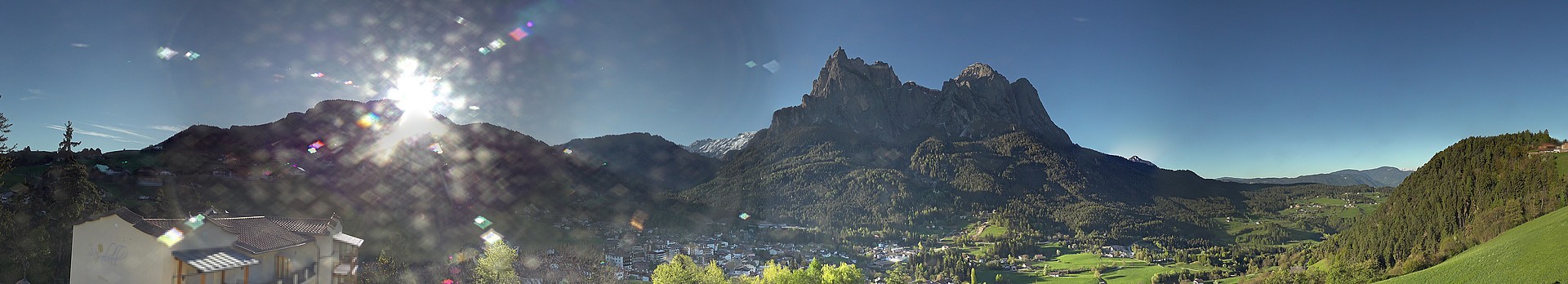 Archived image Webcam Municipality Seis am Schlern