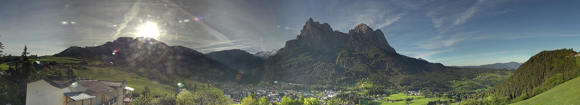Archived image Webcam Municipality Seis am Schlern