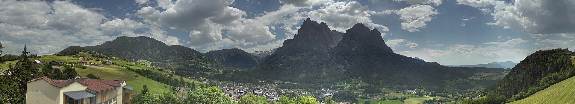 Archived image Webcam Municipality Seis am Schlern
