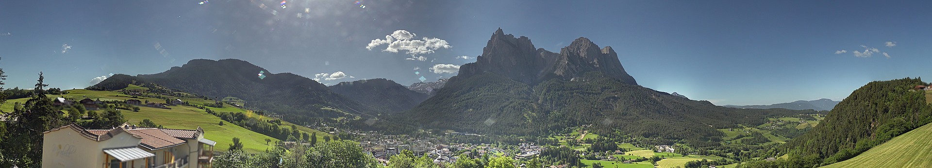 Archived image Webcam Municipality Seis am Schlern