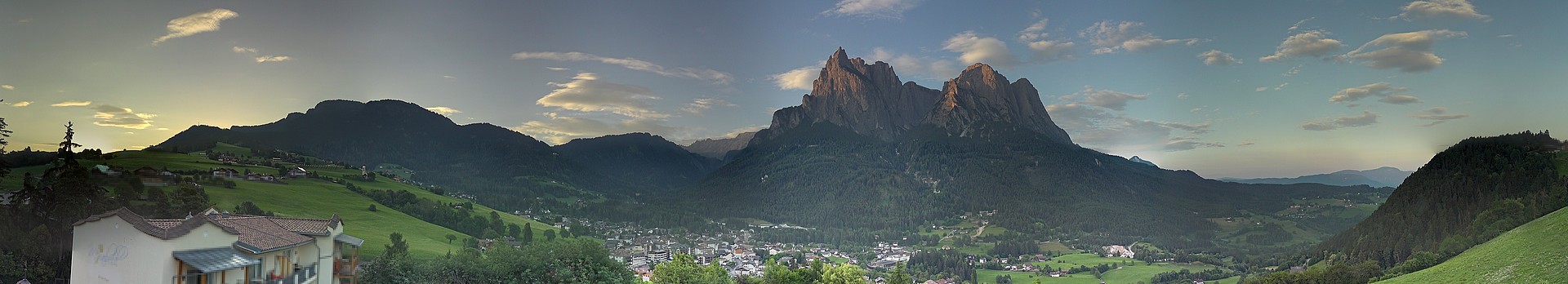Archived image Webcam Municipality Seis am Schlern