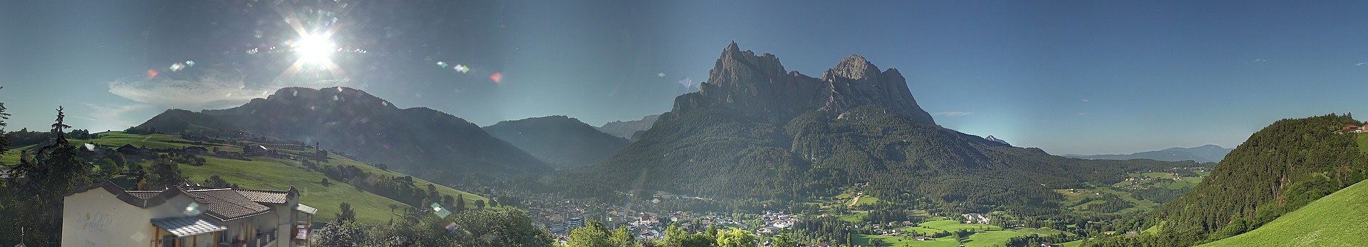 Archived image Webcam Municipality Seis am Schlern