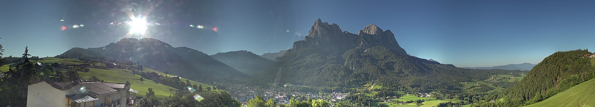 Archived image Webcam Municipality Seis am Schlern