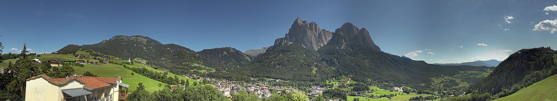 Archived image Webcam Municipality Seis am Schlern