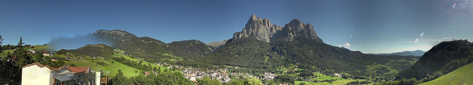 Archived image Webcam Municipality Seis am Schlern