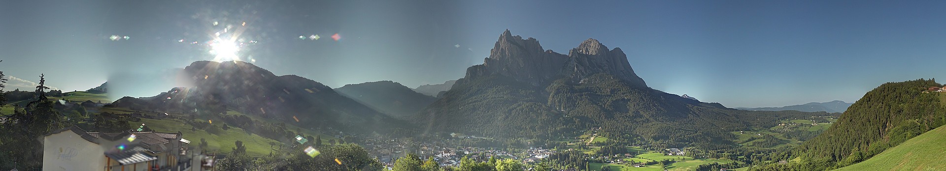 Archived image Webcam Municipality Seis am Schlern