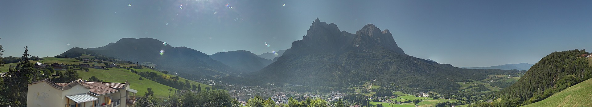 Archived image Webcam Municipality Seis am Schlern