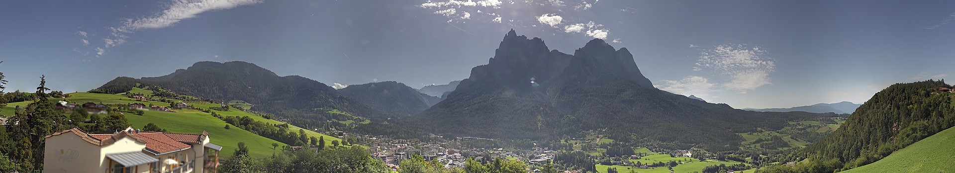 Archived image Webcam Municipality Seis am Schlern