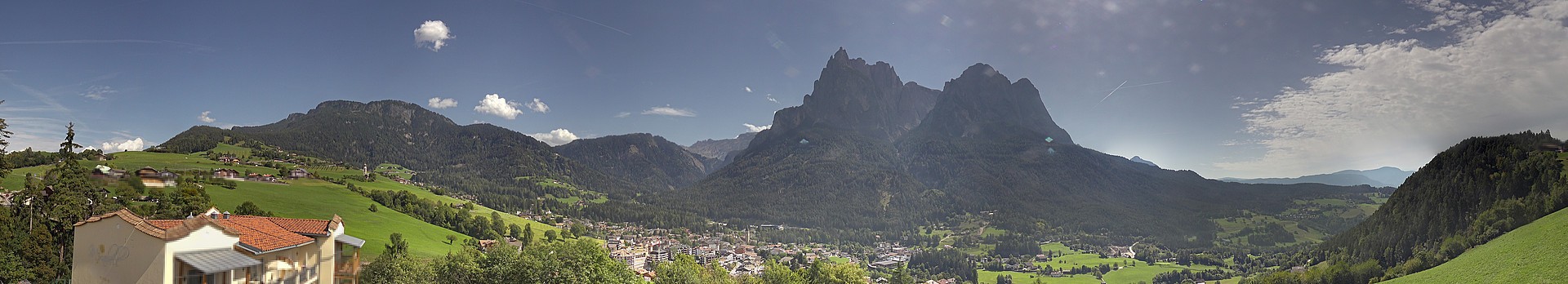 Archived image Webcam Municipality Seis am Schlern