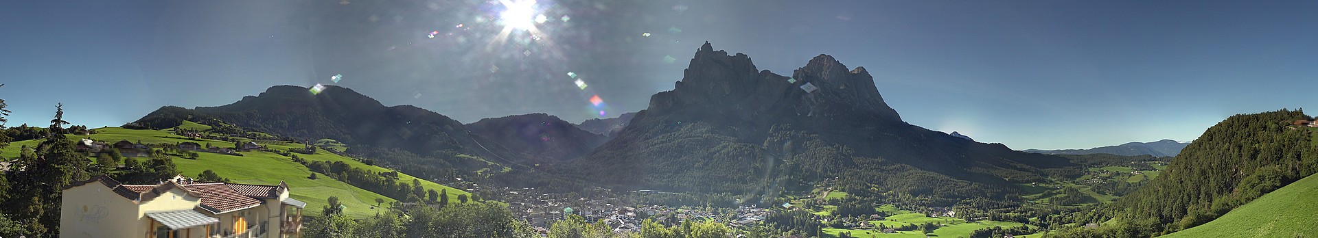 Archived image Webcam Municipality Seis am Schlern