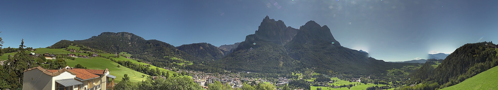 Archived image Webcam Municipality Seis am Schlern