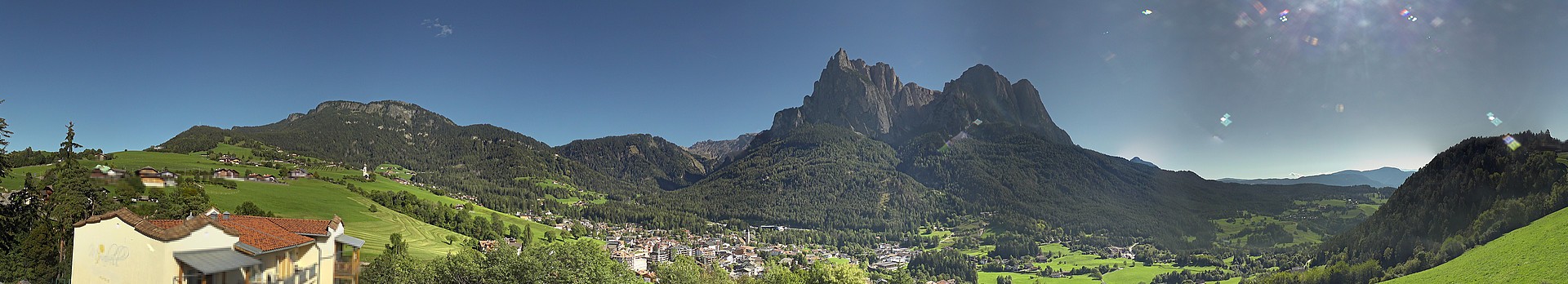 Archived image Webcam Municipality Seis am Schlern