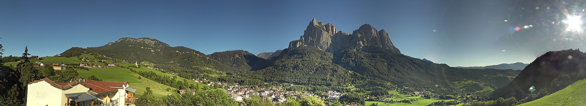 Archived image Webcam Municipality Seis am Schlern