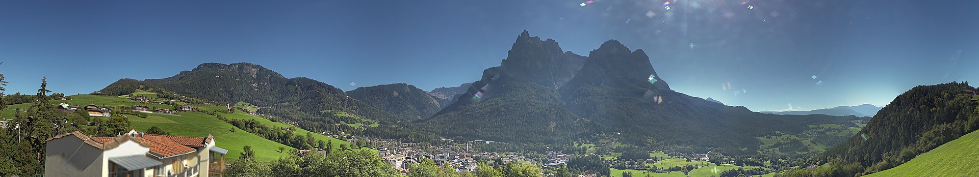 Archived image Webcam Municipality Seis am Schlern