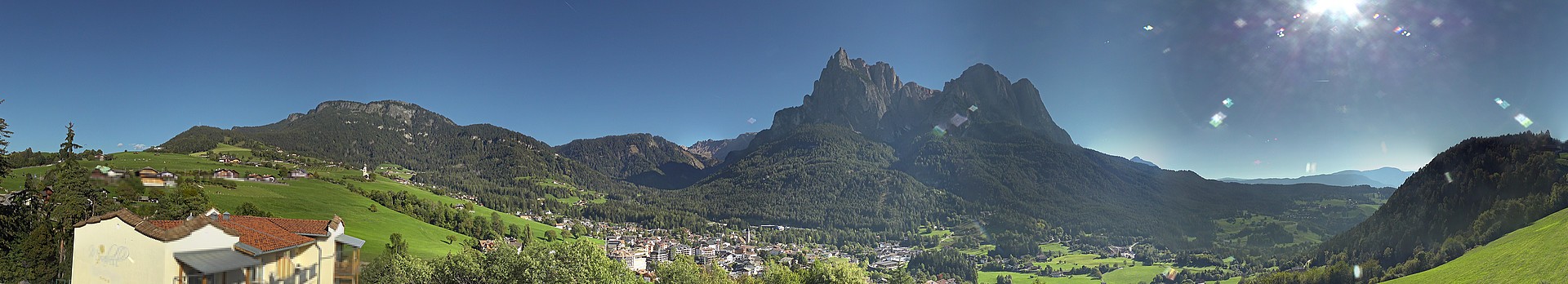 Archived image Webcam Municipality Seis am Schlern