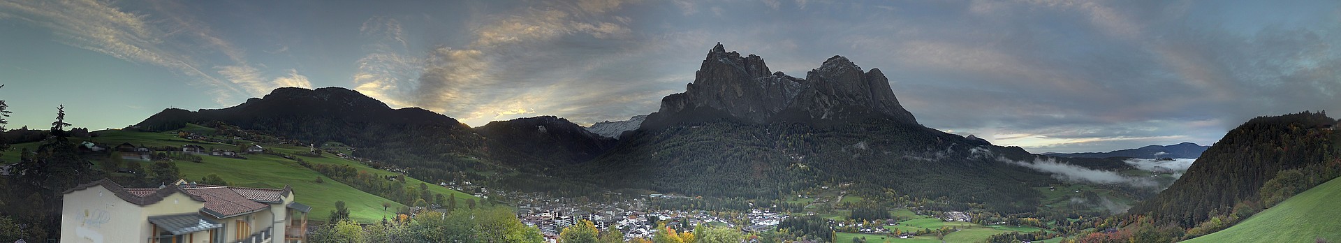 Archived image Webcam Municipality Seis am Schlern