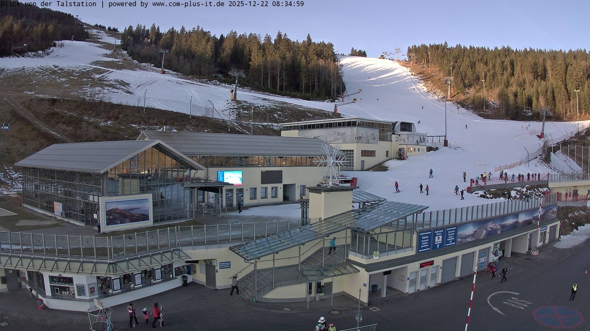 Archiv Foto Webcam Talstation am Großen Arber, Bayerischer Wald