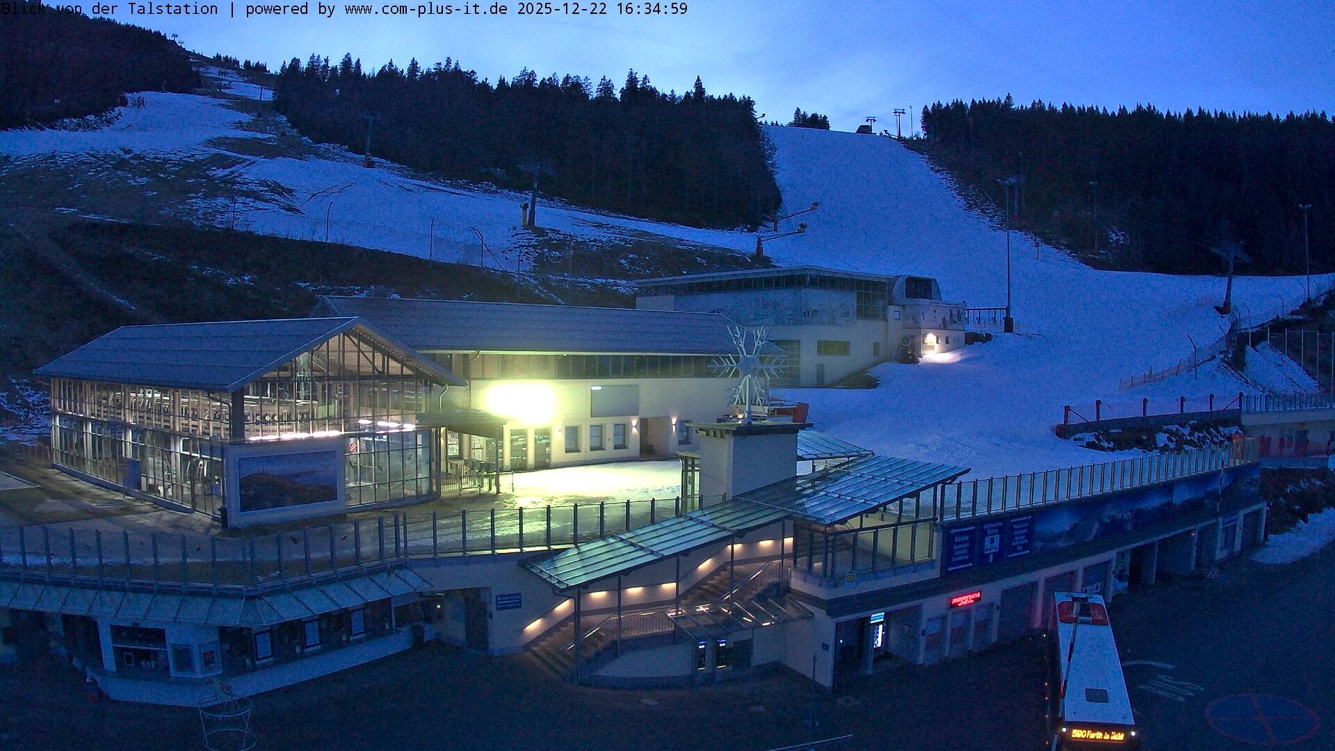 Archiv Foto Webcam Talstation am Großen Arber, Bayerischer Wald
