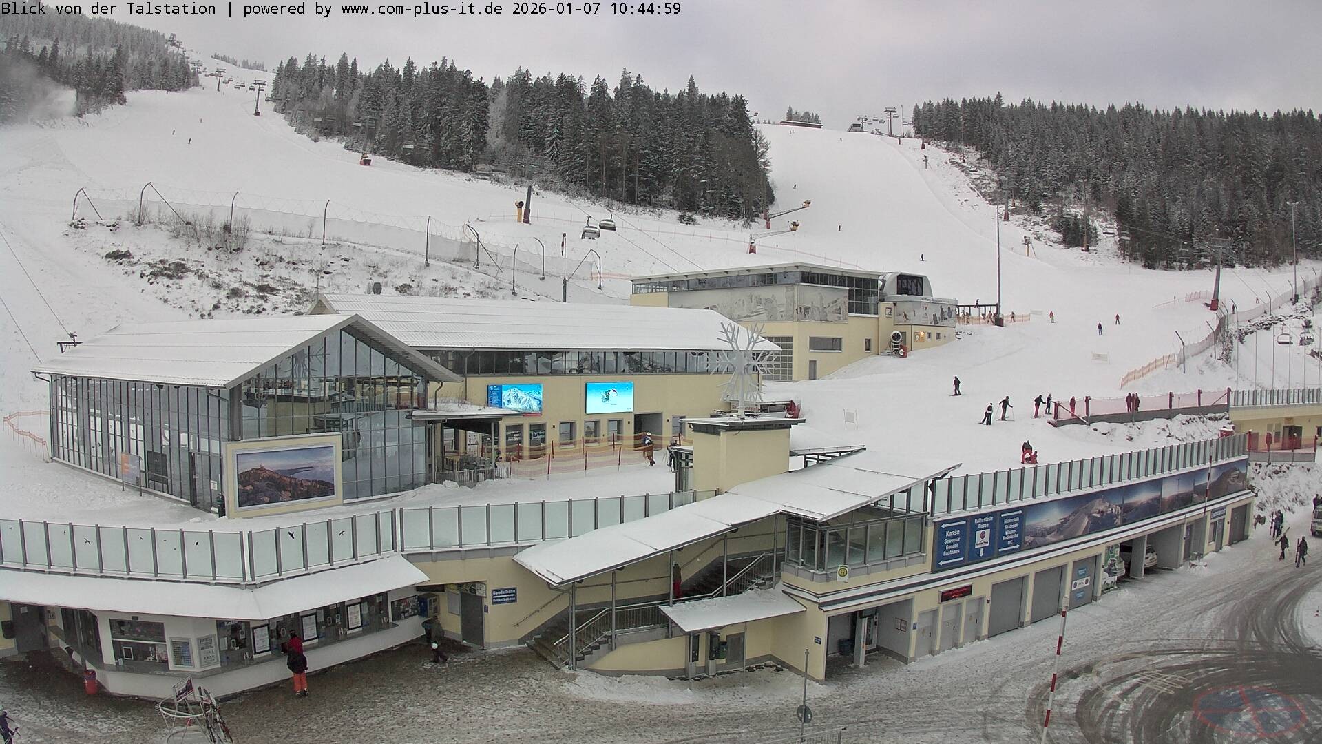 Archiv Foto Webcam Talstation am Großen Arber, Bayerischer Wald