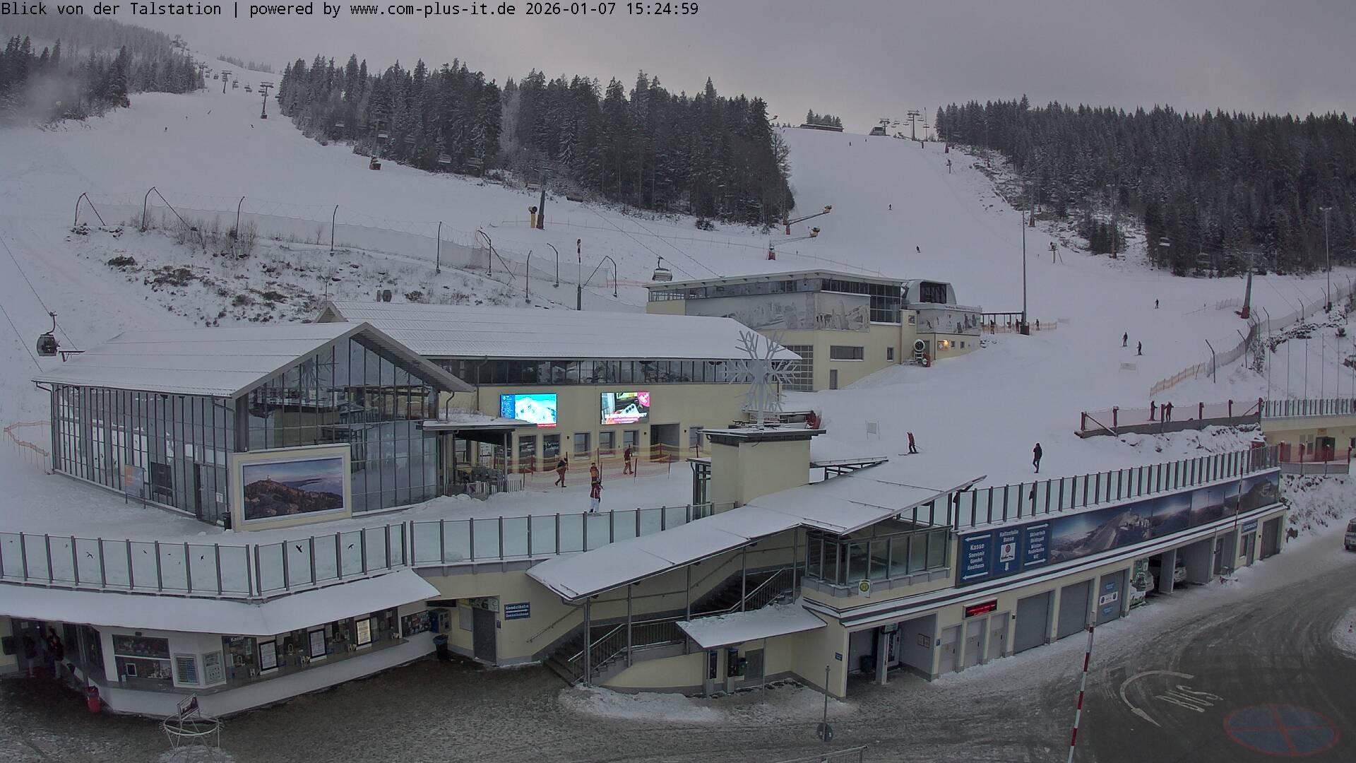Archiv Foto Webcam Talstation am Großen Arber, Bayerischer Wald