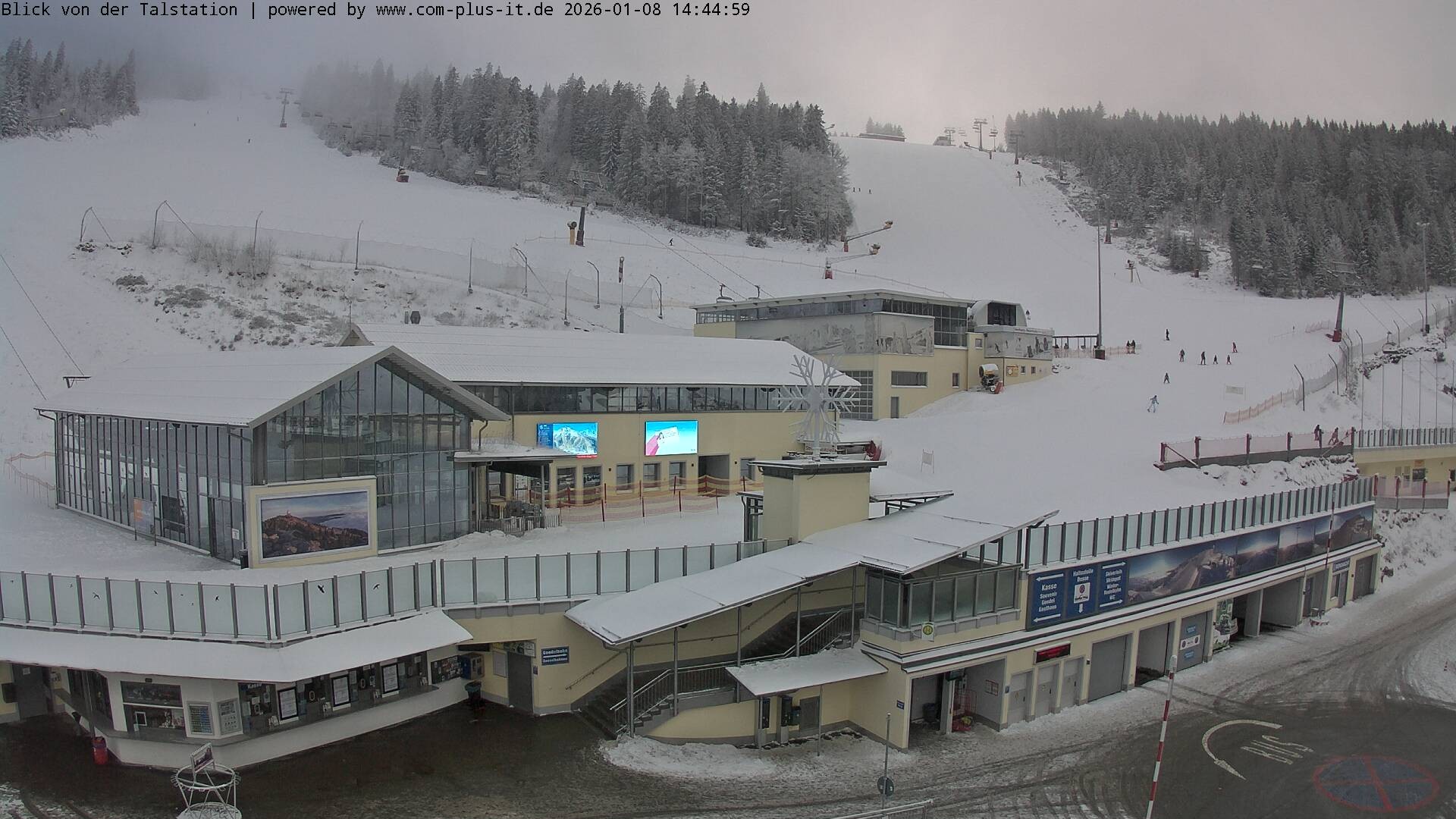 Archiv Foto Webcam Talstation am Großen Arber, Bayerischer Wald