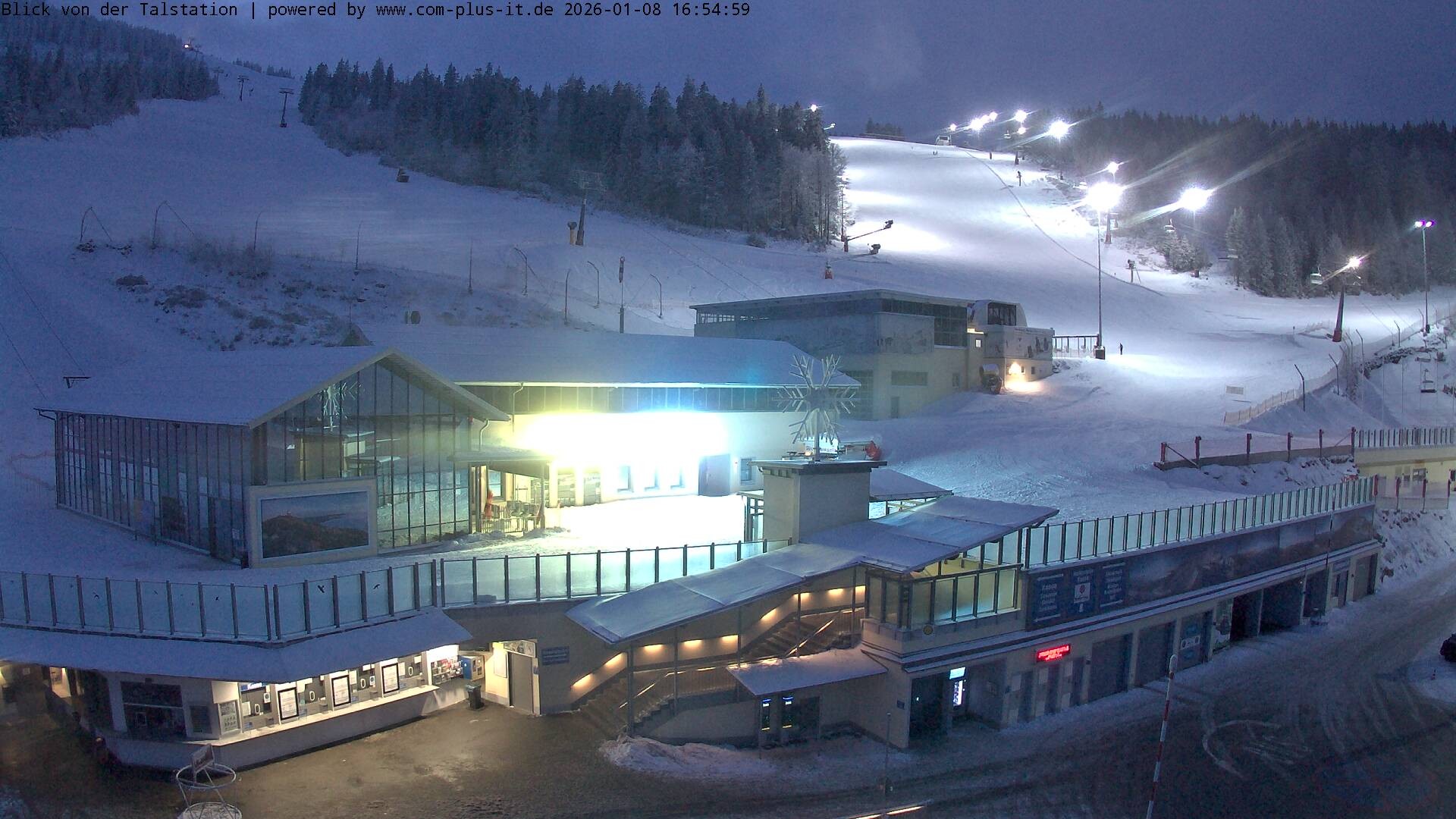 Archiv Foto Webcam Talstation am Großen Arber, Bayerischer Wald