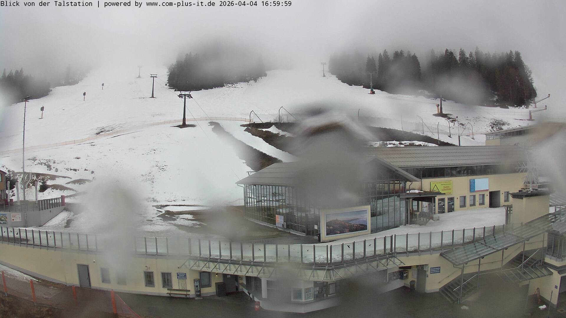 Archiv Foto Webcam Talstation am Großen Arber, Bayerischer Wald