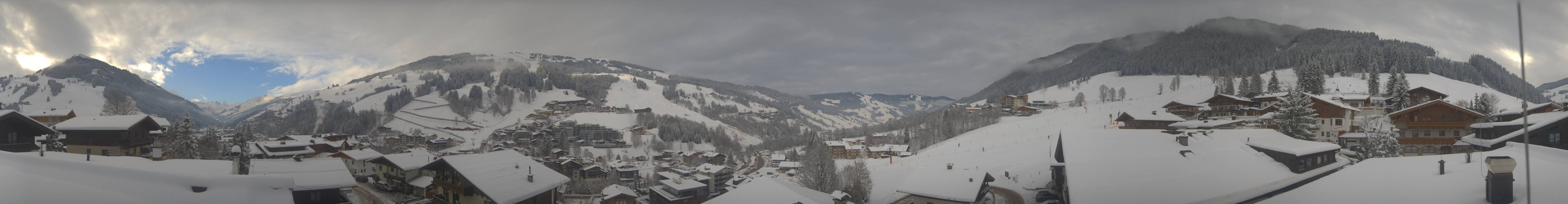 Archiv Foto Webcam Hinterglemm: Aussicht Hotel Talblick