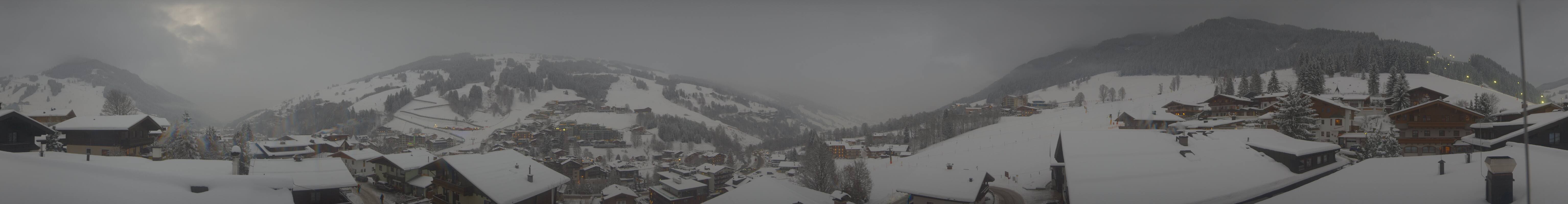 Archiv Foto Webcam Hinterglemm: Aussicht Hotel Talblick