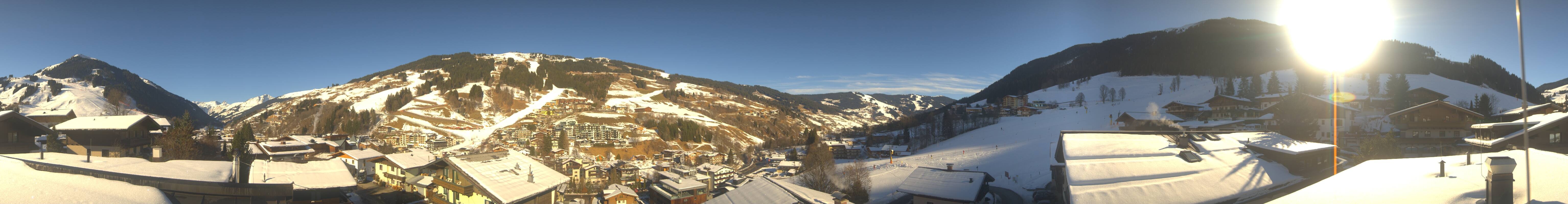 Archiv Foto Webcam Hinterglemm: Aussicht Hotel Talblick