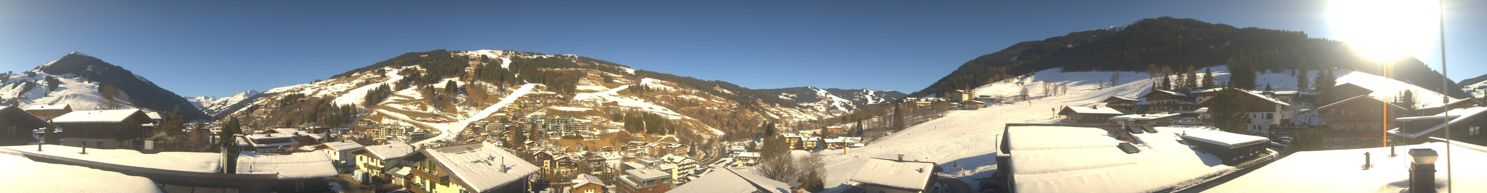 Archiv Foto Webcam Hinterglemm: Aussicht Hotel Talblick