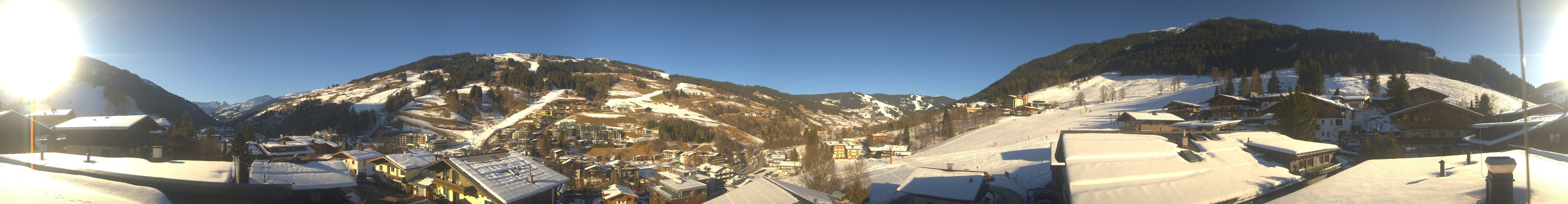 Archiv Foto Webcam Hinterglemm: Aussicht Hotel Talblick