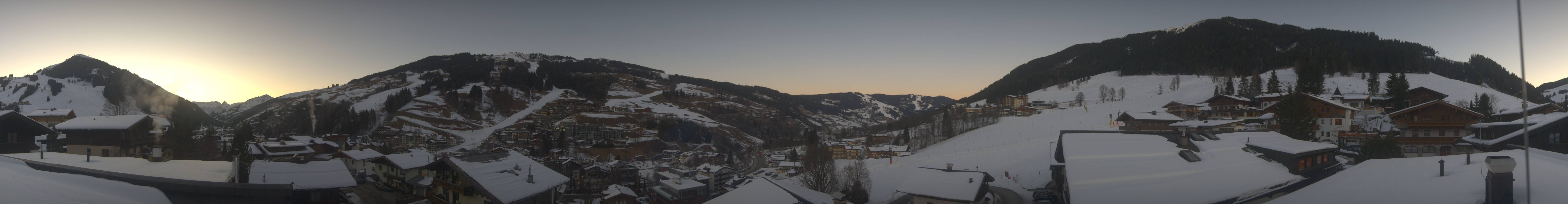 Archiv Foto Webcam Hinterglemm: Aussicht Hotel Talblick