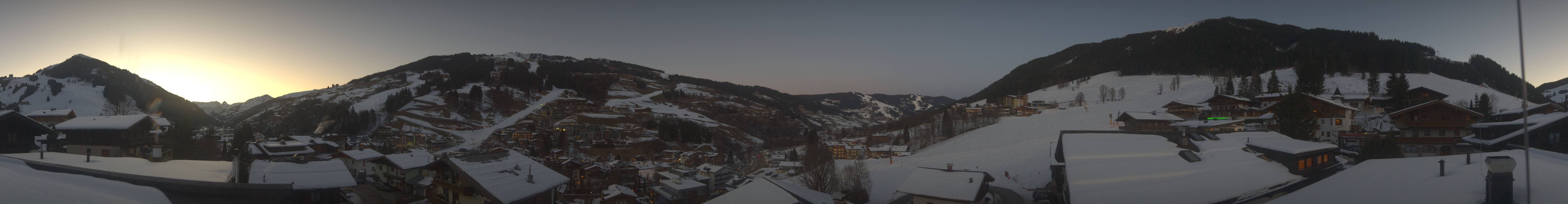 Archiv Foto Webcam Hinterglemm: Aussicht Hotel Talblick